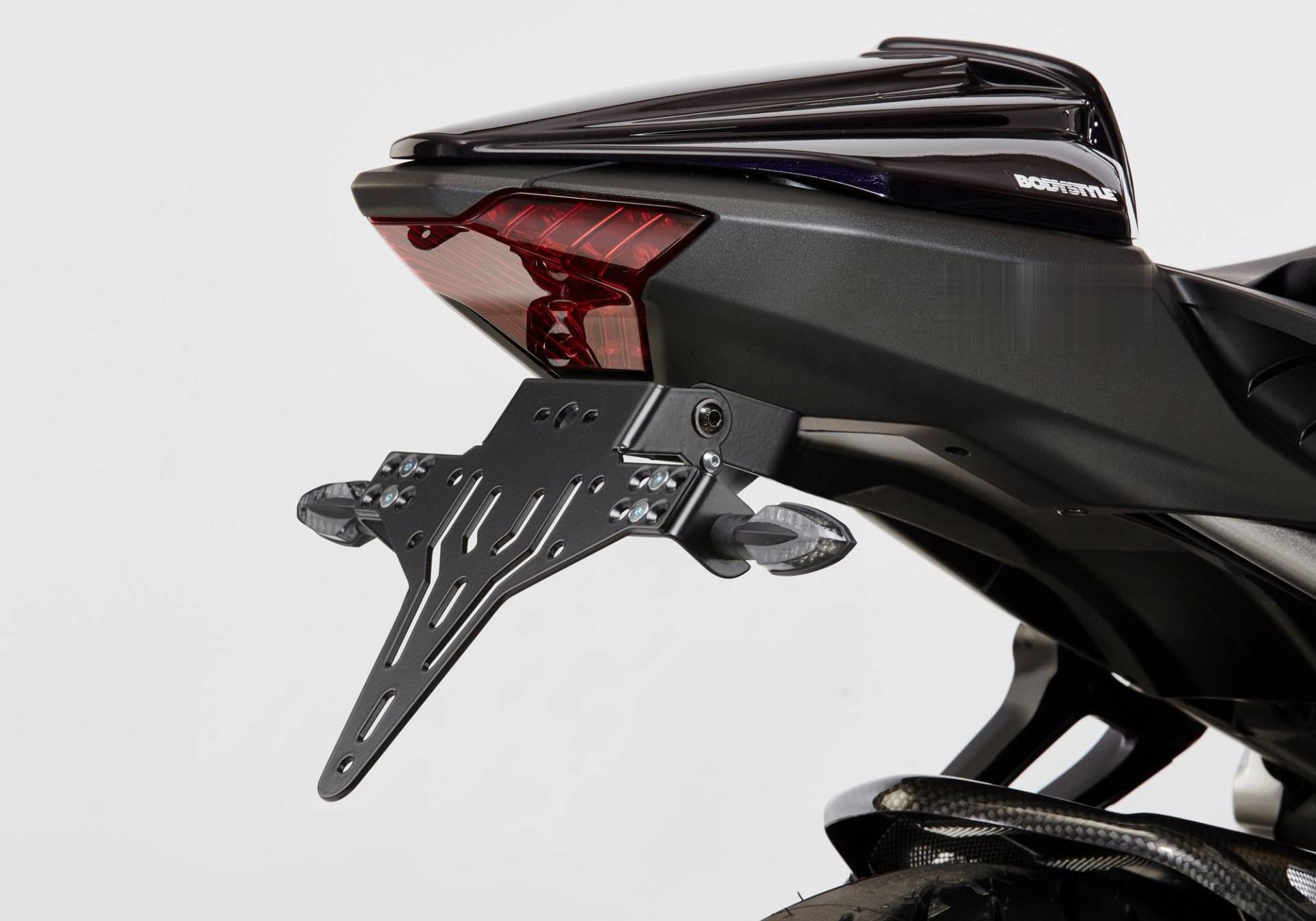 V-Shape Kennzeichenhalter PROTECH kompatibel mit Yamaha MT-07 2017-2020 RM17/RM18 - (690ccm) von FECHTER DRIVE Motorsport GmbH