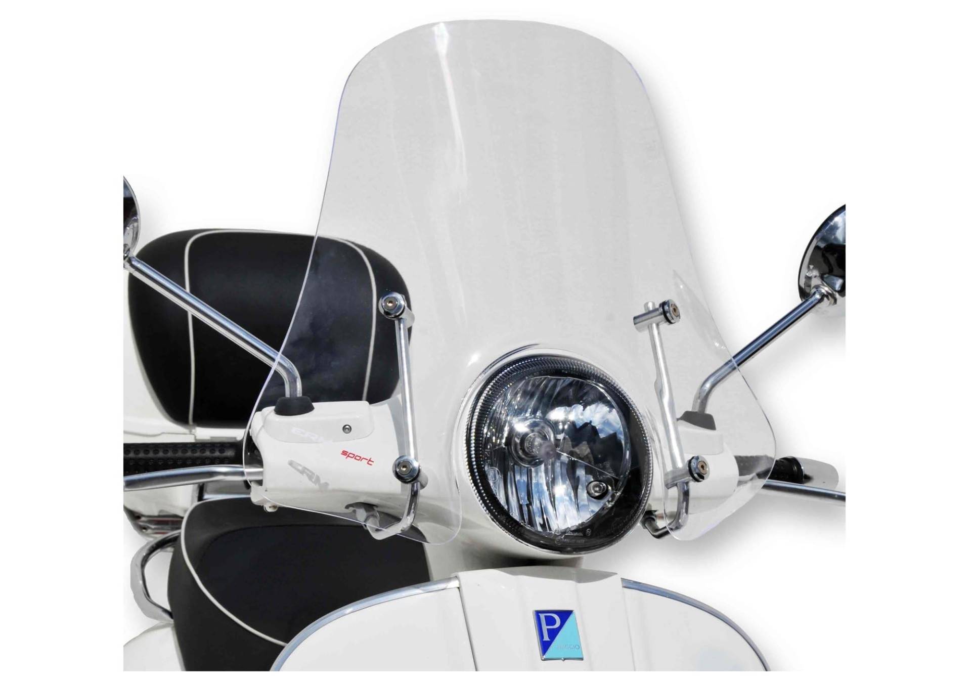 ERMAX Scooterscheibe Sportivo kompatibel mit Vespa GTS 300 MD3C/MD3D 278 CCM Bj. 2020-2022 von FECHTER