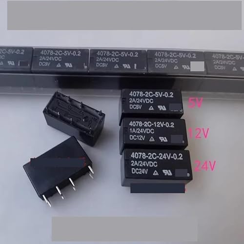 1pcs/lot relay:4078-2C-5V 12V 24V-0.2 signal relay 8pins 2A FEECOZ(4078-2C-24V-0.2) von FEECOZ