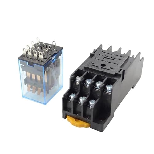 MY4NJ 14 Pin 5A With LED PYF14A Socket Base Intermediate Relay FEECOZ(24VDC) von FEECOZ