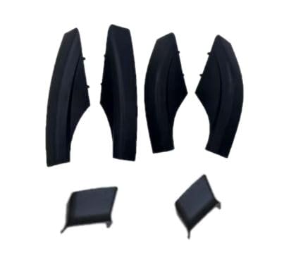 FEILIDAPARTS Dachträger-Abdeckung, 6-teiliges Set, geeignet für Hyundai Santa Fe 2000–2006 von FEILIDAPARTS