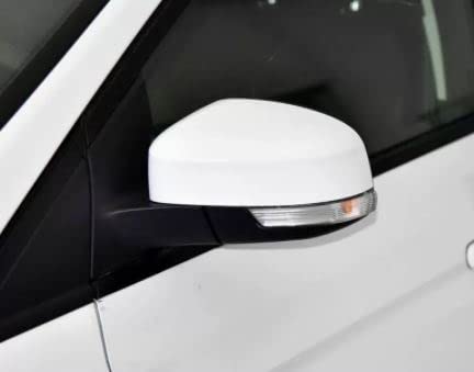 FEILIDAPARTS Wing Mirror Cover Cap kompatibel mit Ford Focus 2011-2018 MK3 (Weiss Links) von FEILIDAPARTS