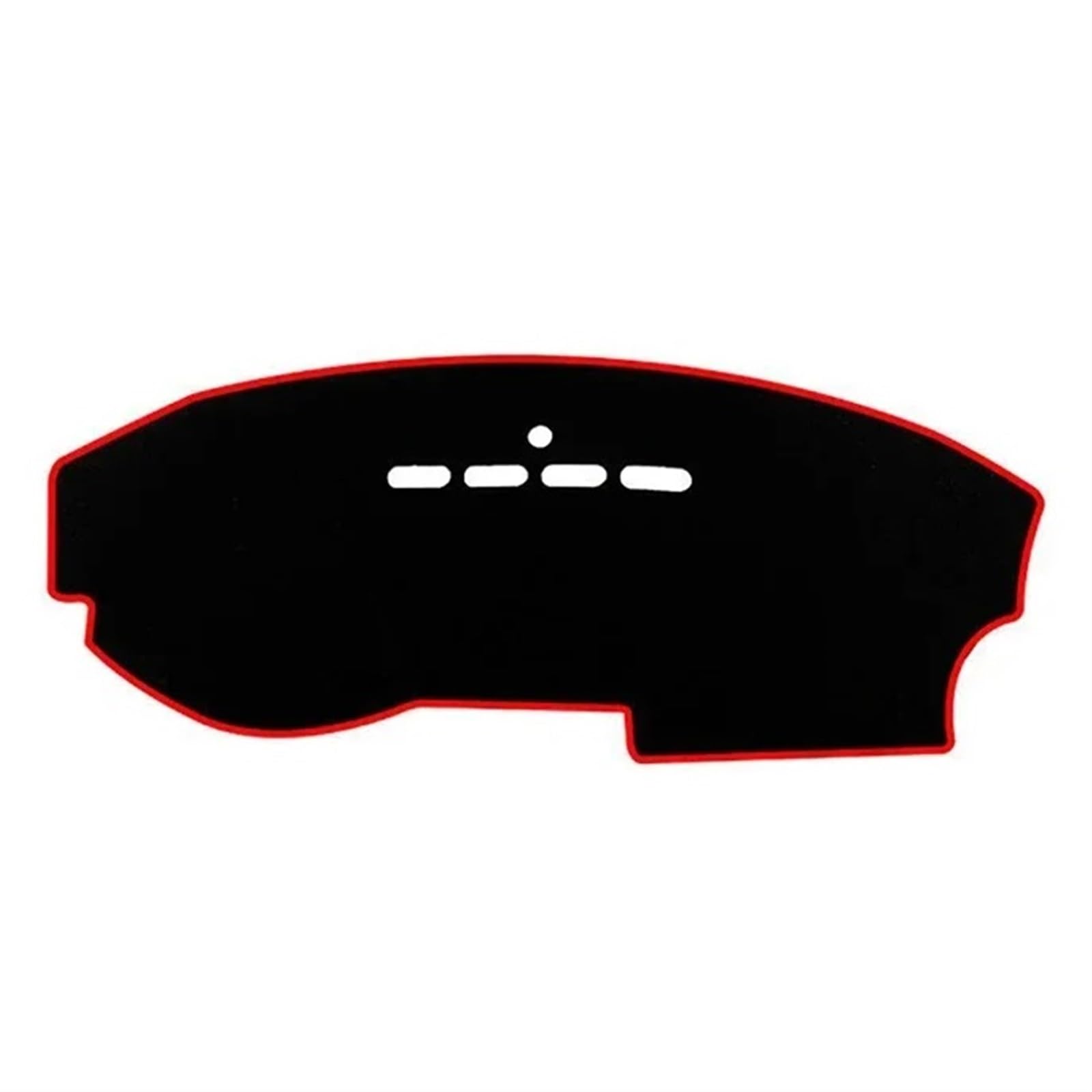 Car Interior Accessories Auto-Armaturenbrett-Abdeckung Armaturenbrett-Matte Sonnenschutz Anti-UV Rutschfeste Unterlage Zubehör Für Mazda Für 3 BK 2003 2004-2009 Centre Console Dashboard Cover(Red Side von FEILIV