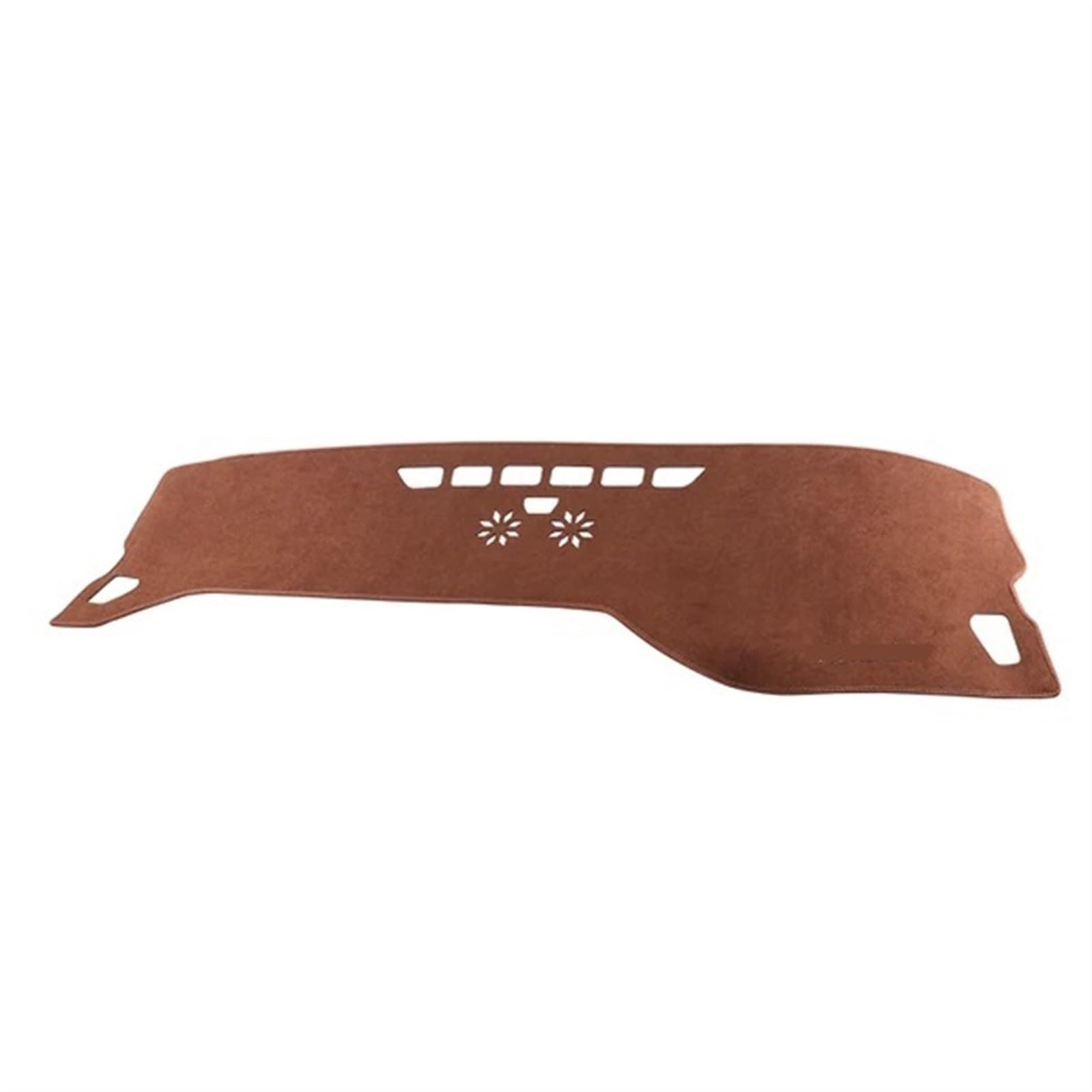 Car Interior Accessories Auto-Armaturenbrett-Abdeckung Sonnenschutz Lichtschutzmatte Instrumententafel Teppiche Zubehör Für Chery Für Tiggo 7 Pro Max 2021–2023 Centre Console Dashboard Cover(B Brown) von FEILIV