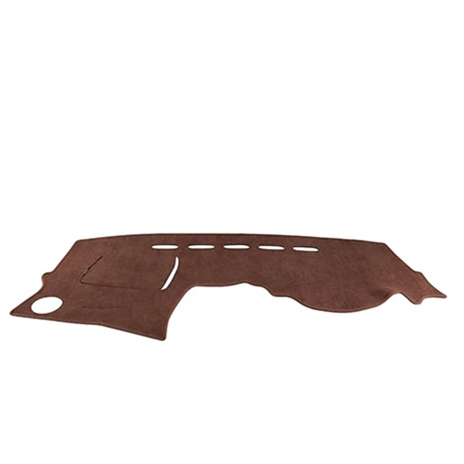 Car Interior Accessories Auto-Armaturenbrett-Abdeckung Vermeiden Sie Lichtmatte Instrumententafel Teppiche Zubehör Für Mitsubishi Für Mirage G4 2012–2024 Centre Console Dashboard Cover(RHD Brown) von FEILIV