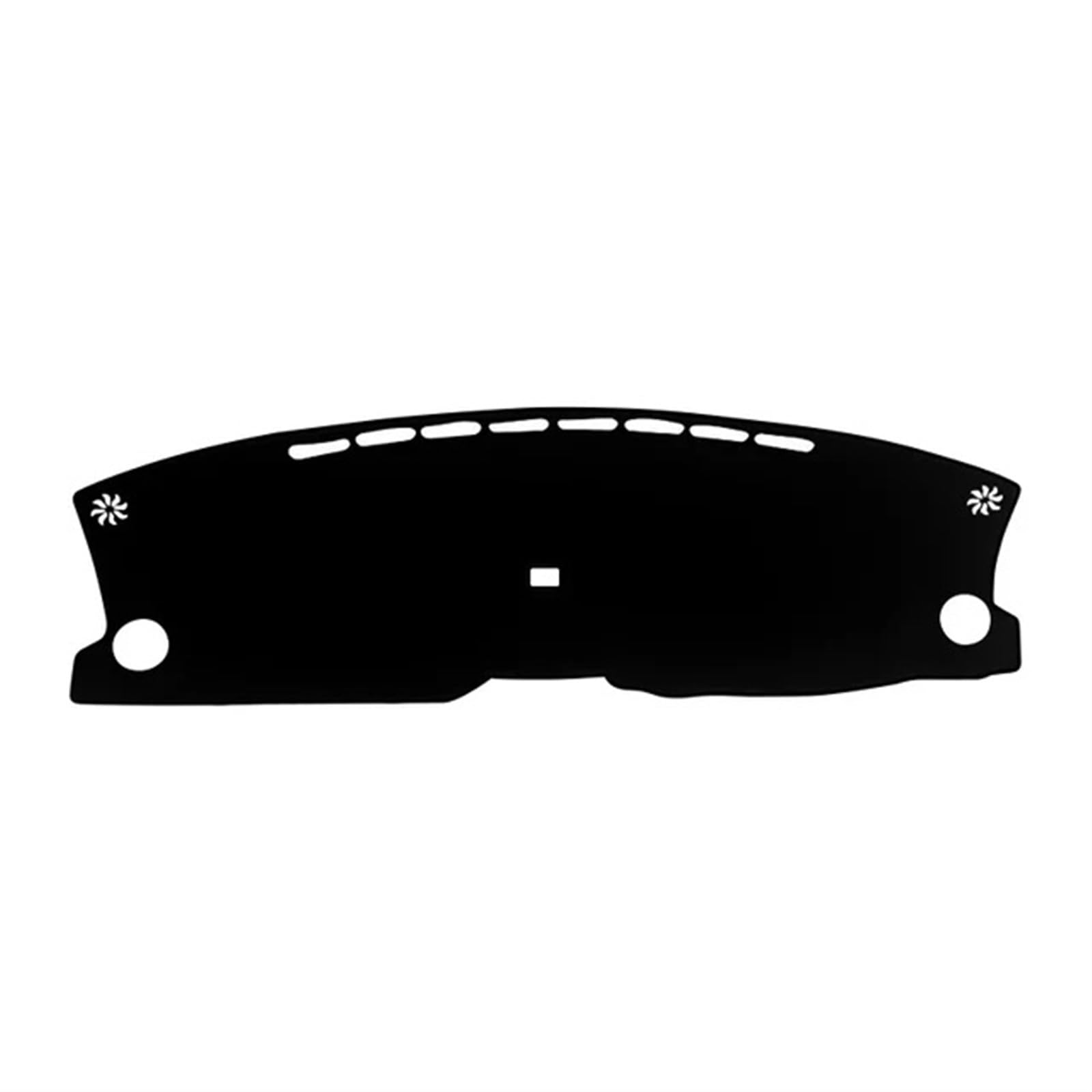 Car Interior Accessories Für HR-V HRV HR V 2021 2022 Auto-Armaturenbrett-Abdeckung, Sonnenschutz, UV-Schutz, Teppiche, rutschfeste Matte, Zubehör Centre Console Dashboard Cover(A Black Side RHD) von FEILIV