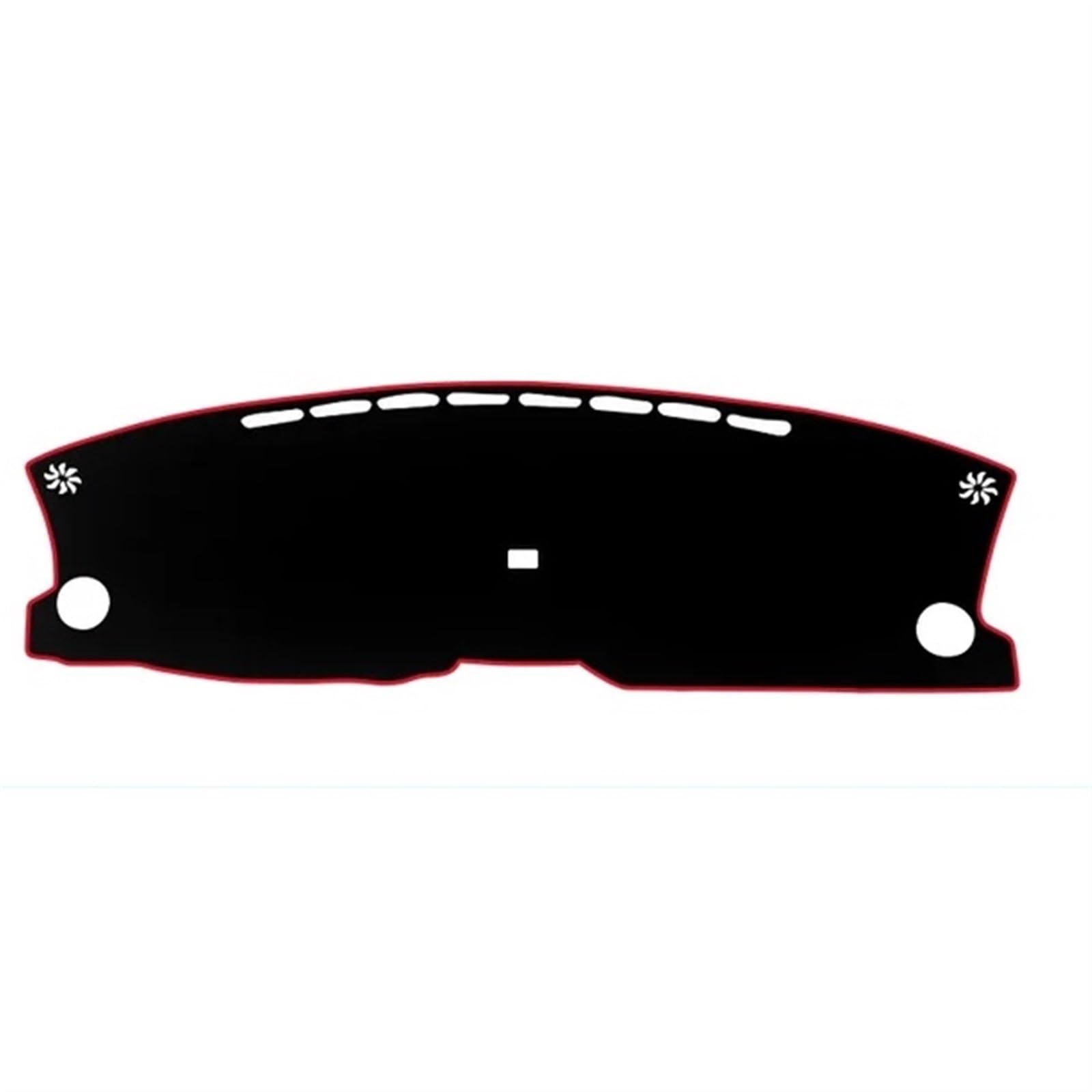 Car Interior Accessories Für HR-V HRV HR V 2021 2022 Auto-Armaturenbrett-Abdeckung, Sonnenschutz, UV-Schutz, Teppiche, rutschfeste Matte, Zubehör Centre Console Dashboard Cover(A Red Side LHD) von FEILIV