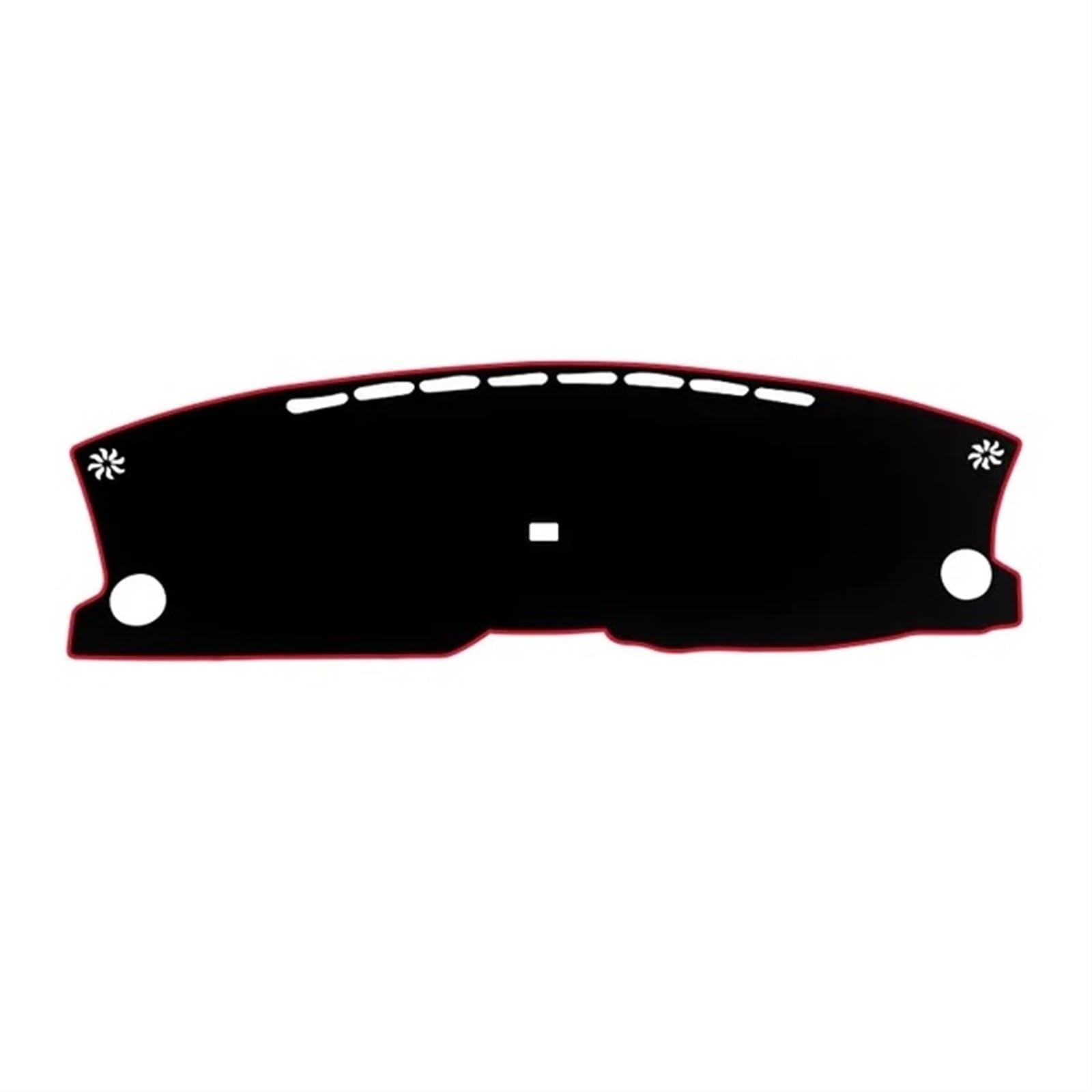 Car Interior Accessories Für HR-V HRV HR V 2021 2022 Auto-Armaturenbrett-Abdeckung, Sonnenschutz, UV-Schutz, Teppiche, rutschfeste Matte, Zubehör Centre Console Dashboard Cover(A Red Side RHD) von FEILIV