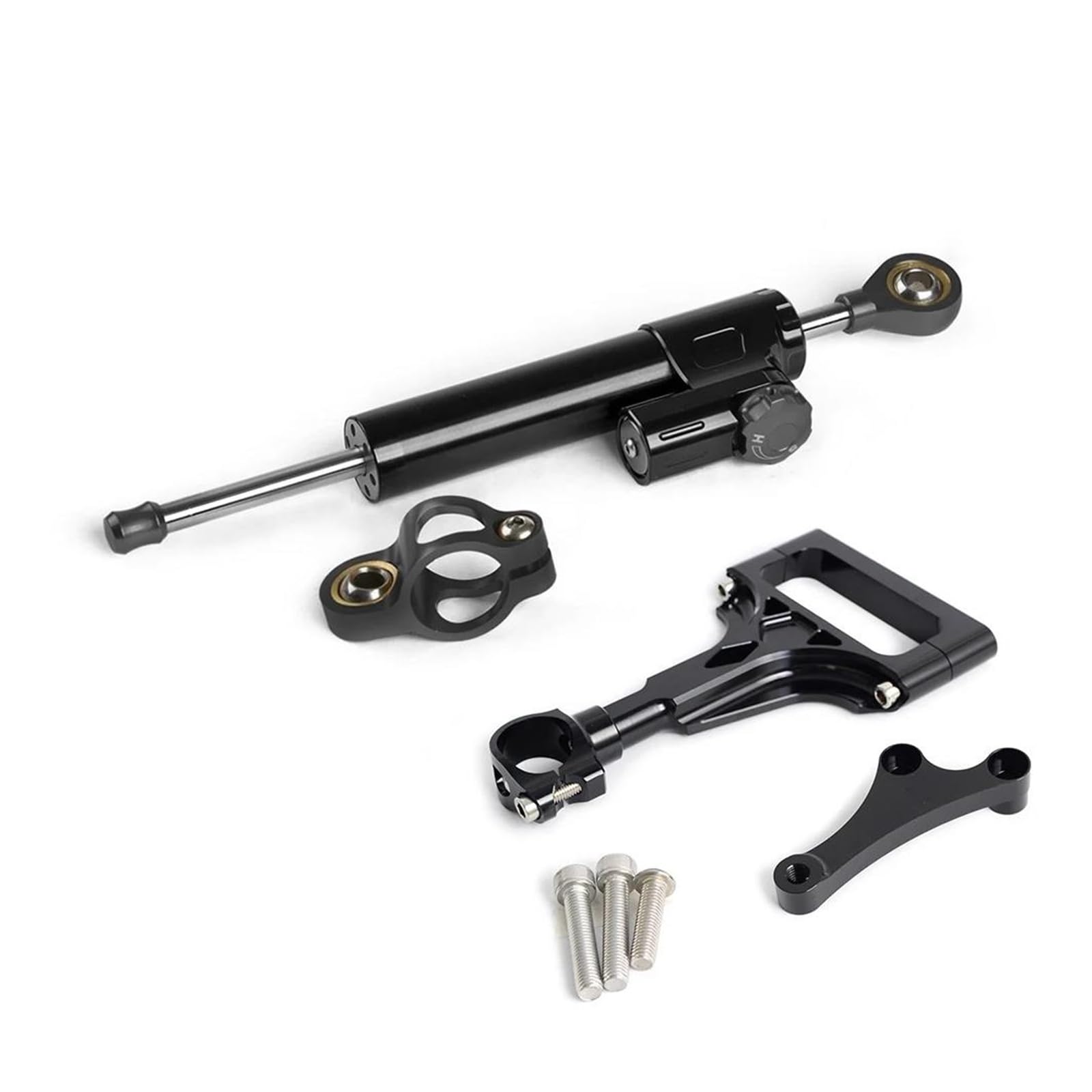 Dämpfer Lenkungsstabilisator Dämpferhalterungssatz Motorradstabilisatorlenkung Für Kawasaki Für Z750/ABS 2003-2012 Für Z750R 2011-2012 Für Z1000/ABS 2003-2009 Motorradhalterung(Set 1) von FEILIV