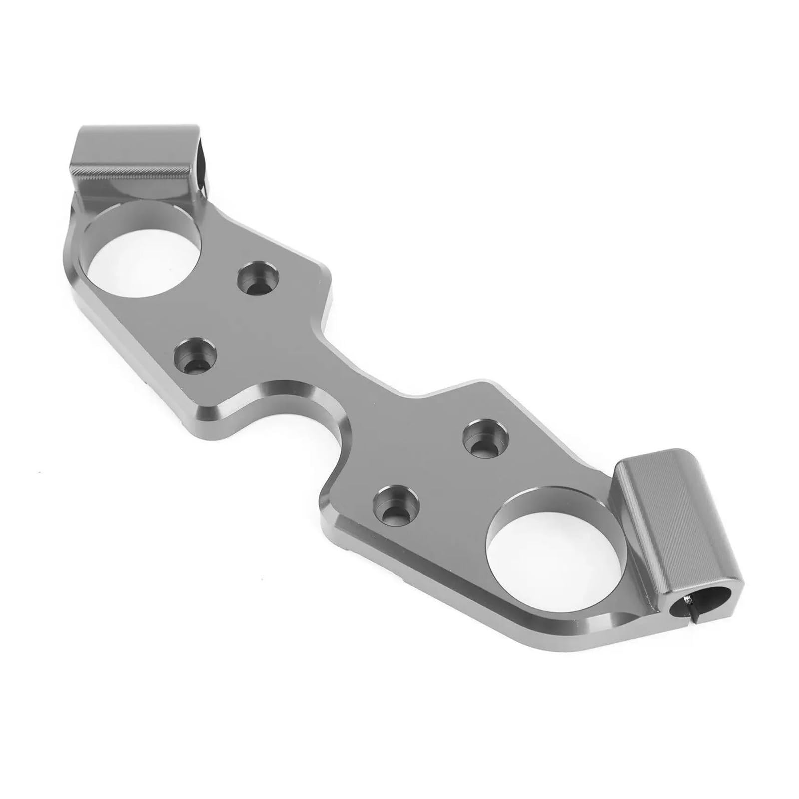 Dämpfer Lenkungsstabilisator Gabelbrücke Vorne Oben Klemme Motorrad Niedriger Für Suzuki Für GSX1300R 2008-2020 Motorradhalterung(Titanium) von FEILIV