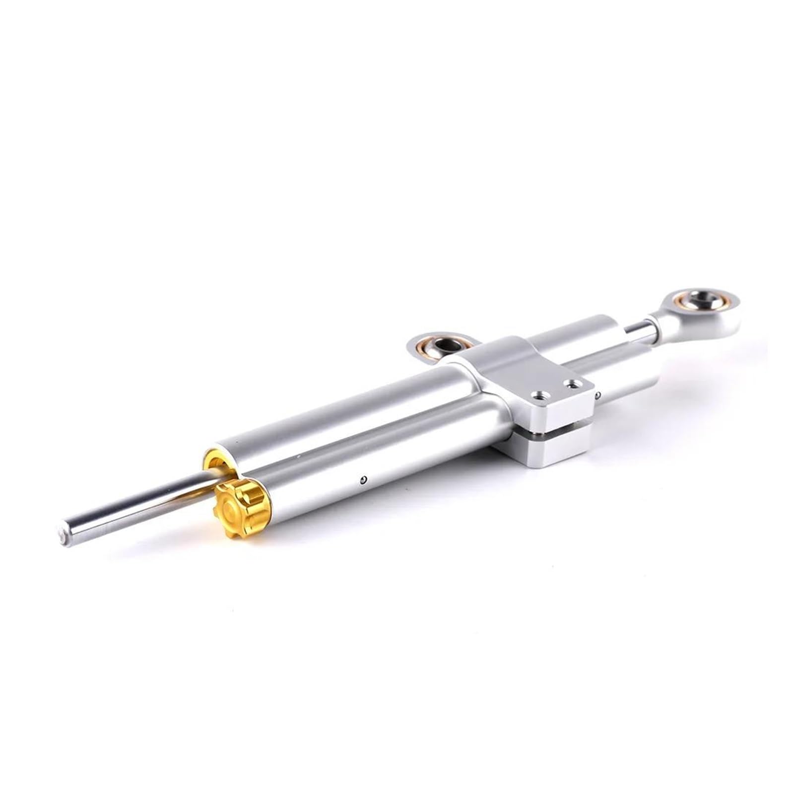 Dämpfer Lenkungsstabilisator Lenkungsdämpfer Tank Slapper Sichere Geschwindigkeit Wackelkontrolle Stabilisator Motorrad Aluminium Für MT 07 MT07 MT-07 Für Z900 Motorradhalterung(25.5cm Damper) von FEILIV