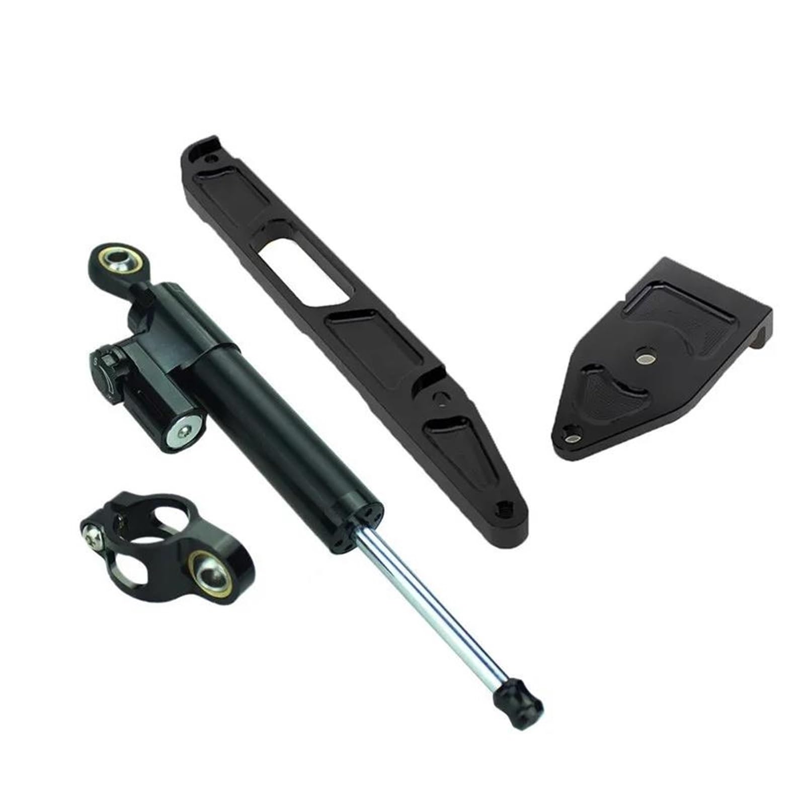 Dämpfer Lenkungsstabilisator Lenkungsdämpferhalterung Stabilisator Lineardämpfer Montageunterstützungssatz Für XJR1300 Für XJR 1300 1998-2015 Motorradhalterung(Damper n bracekt A) von FEILIV