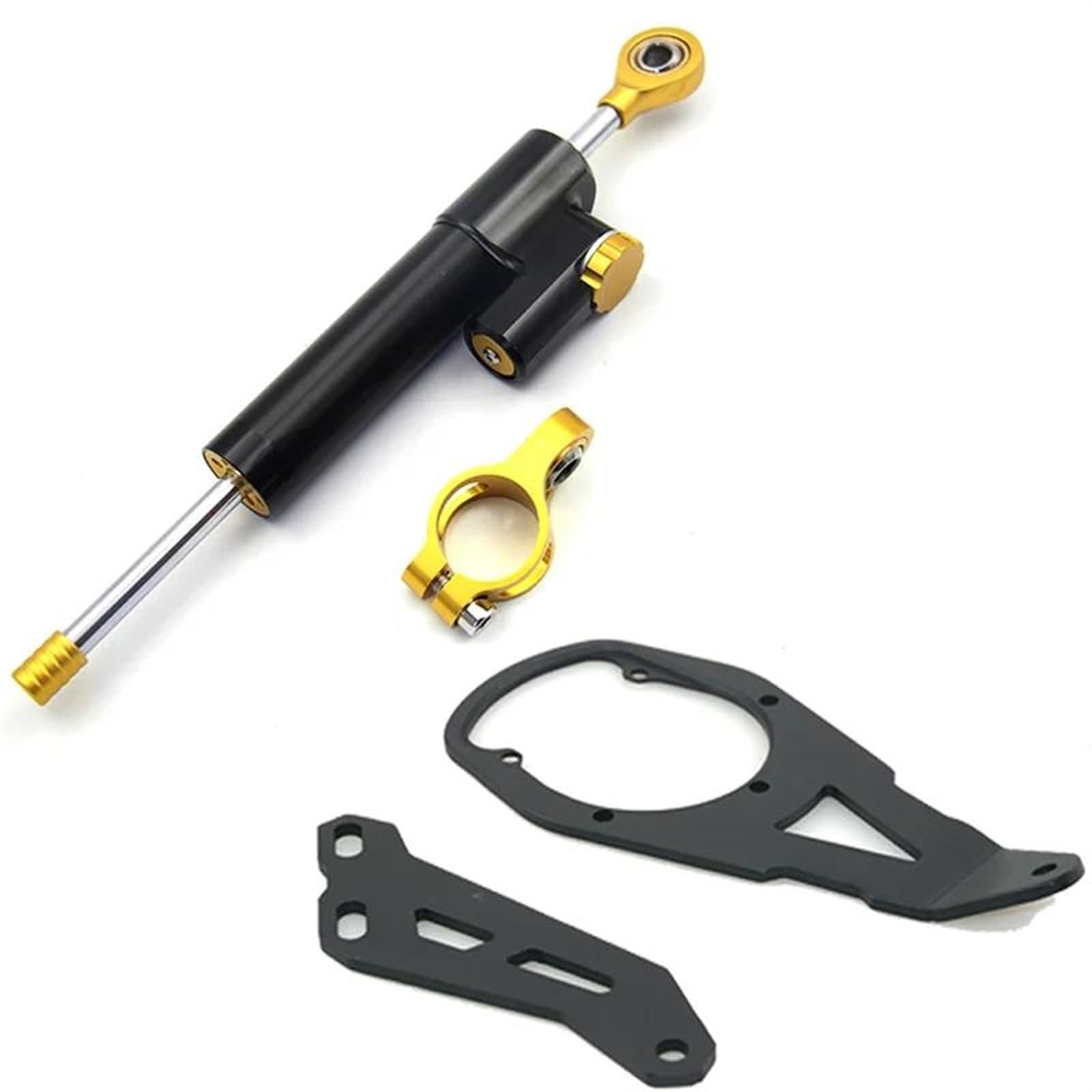 Dämpfer Lenkungsstabilisator Motorrad Stabilisator Lenkung Dämpfer Montage Halterung Unterstützung Kit CarDutiful Für MT-09 MT09 2021-2023 Motorradhalterung von FEILIV