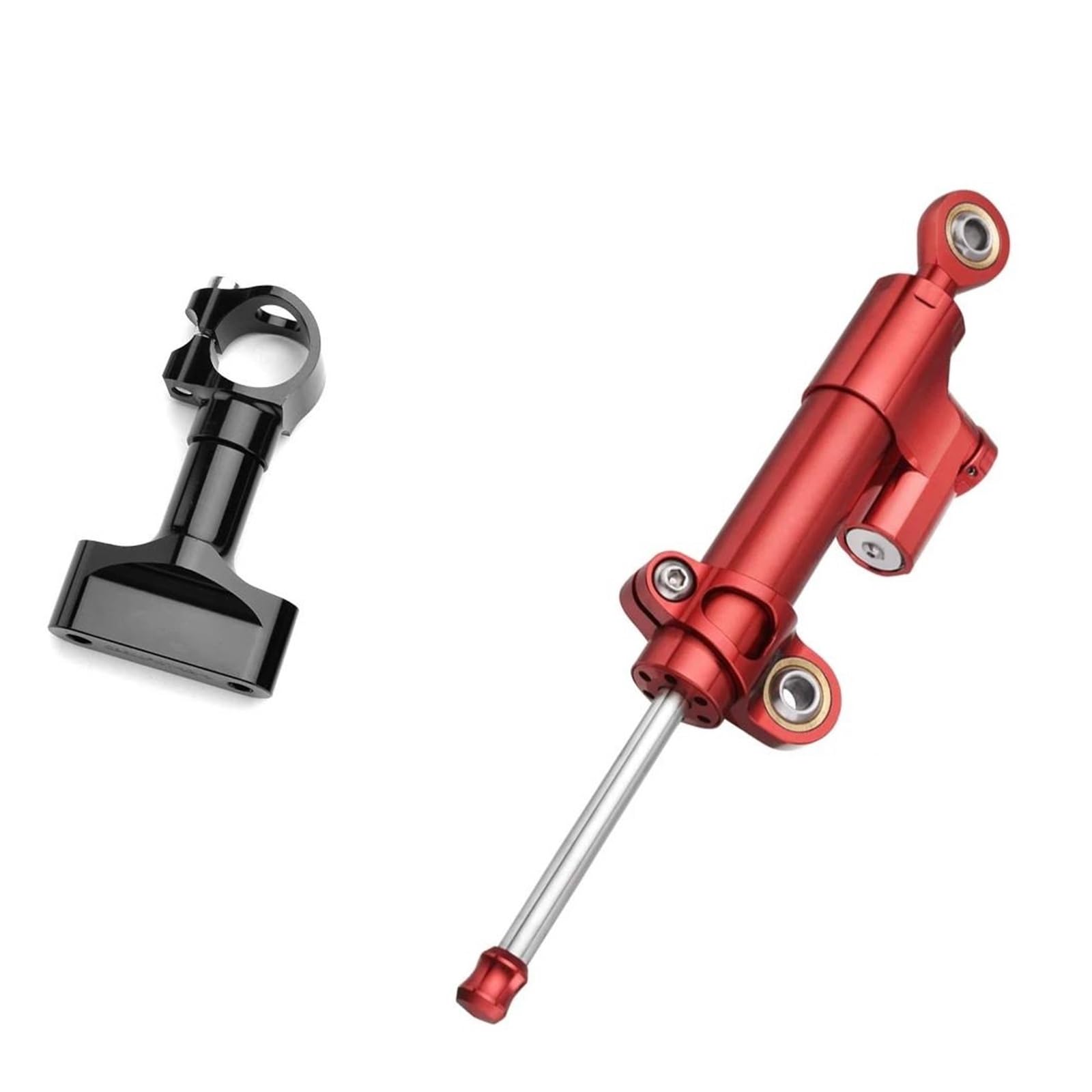 Dämpfer Lenkungsstabilisator Stabilisieren Sie Sicherheitskontrolle Mit Der Montagehalterung Für Motorraddämpferlenkung Für CB600F Hornet Für CB 600 F 2007-2016 Motorradhalterung(Model 1) von FEILIV