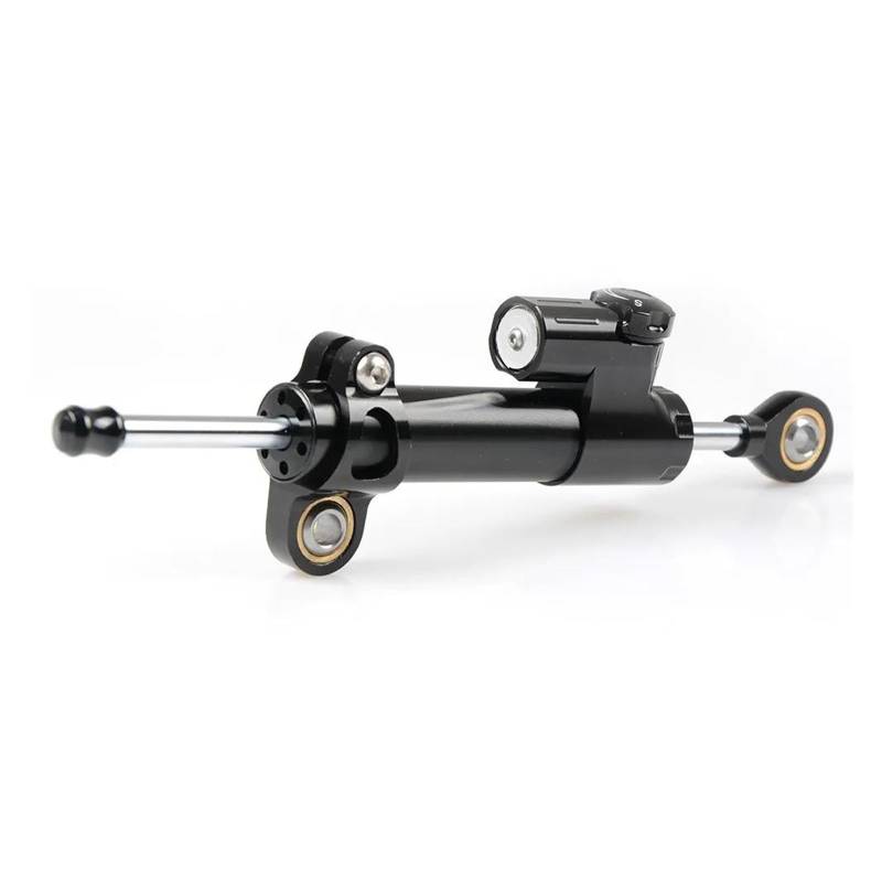 Dämpfer Lenkungsstabilisator Universal Motorrad Lenkung Dämpfer Stabilisator Sicherheit Control Motorrad Teile Für Gt250r Für Gt650r Für Vespa PX80-200 Motorradhalterung(Titanium) von FEILIV