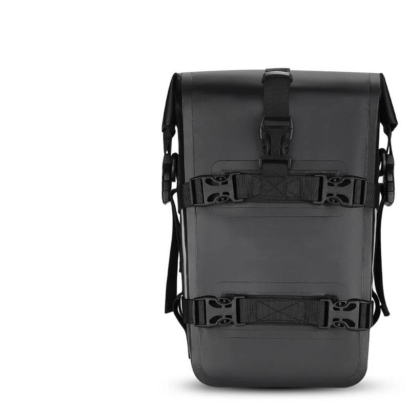 Motorcycles Saddle Bags Tool Box Motorrad Stoßfänger Tasche Wasserdicht Universal Motorrad Seitenrahmen Tasche Absturzsicherung Stangenpaket Motorrad Zubehör Motorbike Saddle Bag(Black) von FEILIV