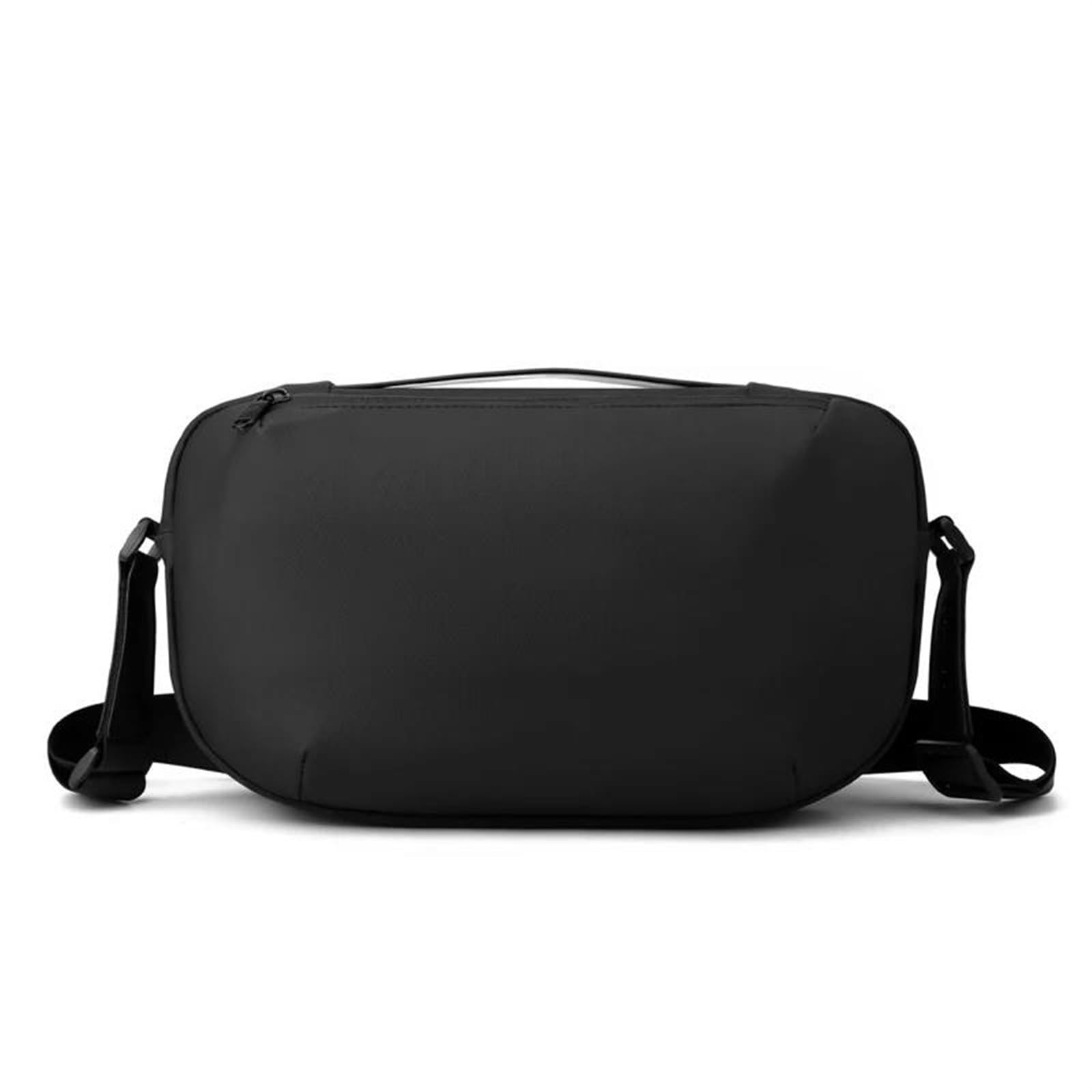 Motorcycles Saddle Bags Tool Box Nylon Herren Taille Taschen Casual Reise Lagerung Umhängetasche Business Tasche Mode Einfarbig Unisex Brust Packs Motorbike Saddle Bag(A) von FEILIV