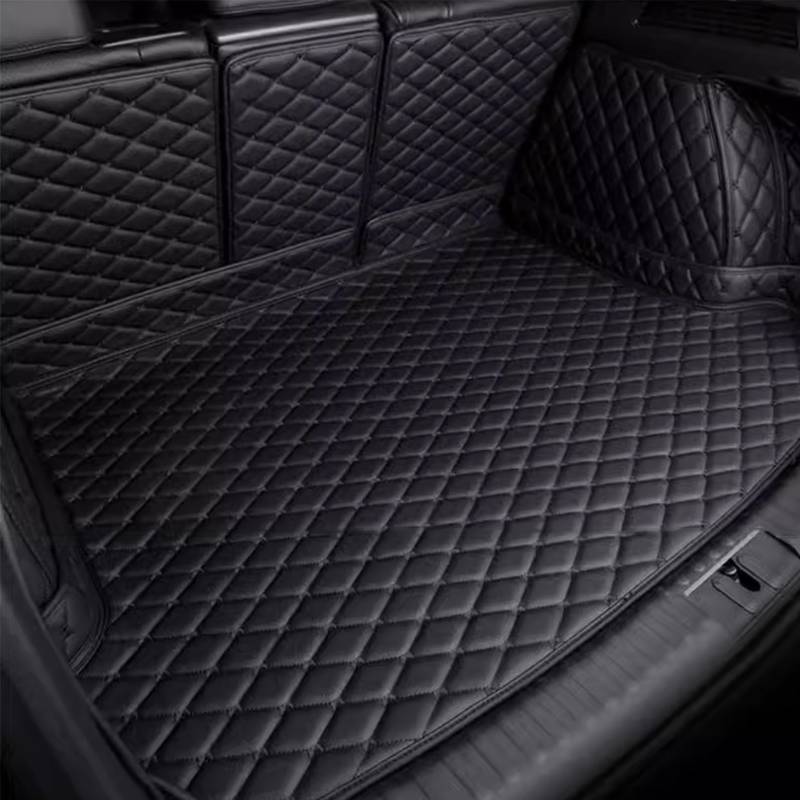 Auto-Kofferraummatten aus Leder für Benz CLA C118 X118 2020-2023, Cargo-Teppich, Kofferraummatte, Kratzfeste Matte, Innenzubehör,a/Black von FELEA