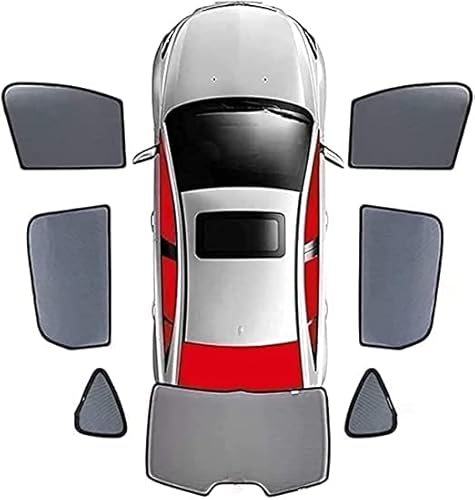 Auto Seitenfenster Sonnenschutz für Skoda Scala 2019-2023,Front Heck PrivatsphäRe Atmungsaktives Sonnenblende Auto Accessories,H von FELEA