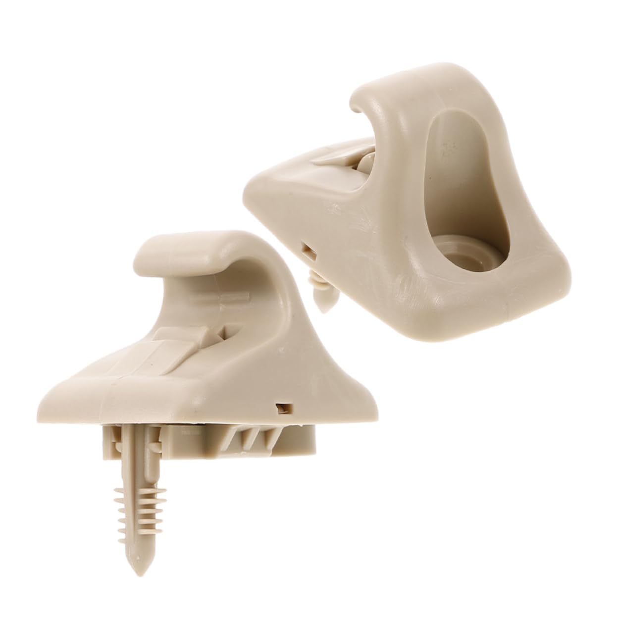 FELTECHELECTR 2st Sonnenblendenclip Automatische Sonnenblende Abschirmung Sonnenvisier Sonnenblende Festklemmen Versiegelungsfolie Für Kaffeetassen Anti-Leakage-ventilstämme Plastik Beige von FELTECHELECTR