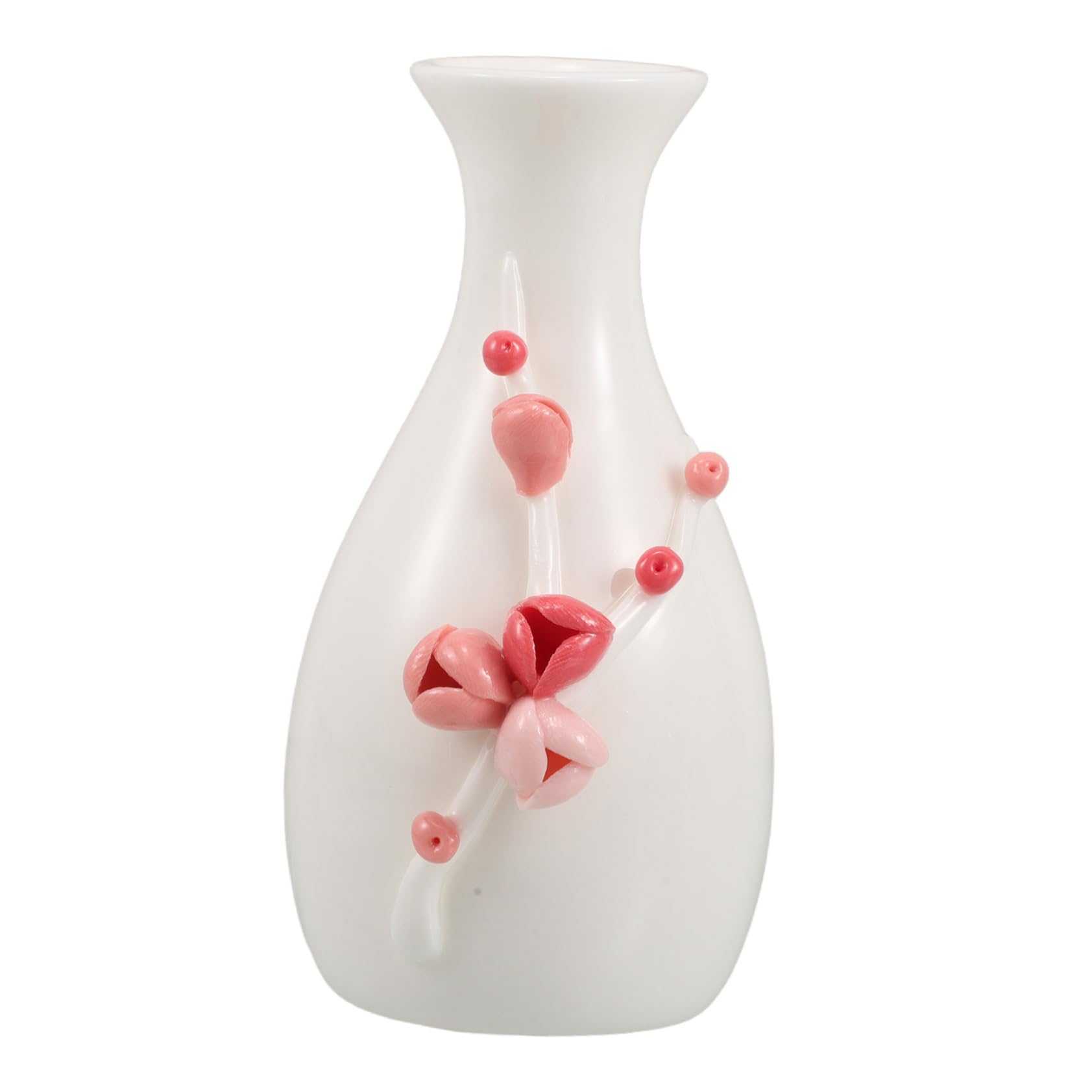 FELTECHELECTR Einzigartige Vase Keramikvase Für Heimdekoration Niedliche Vase Ästhetische Vase Für Blumen Moderner Keramik Übertopf Für Büro Und Wohnzimmer von FELTECHELECTR