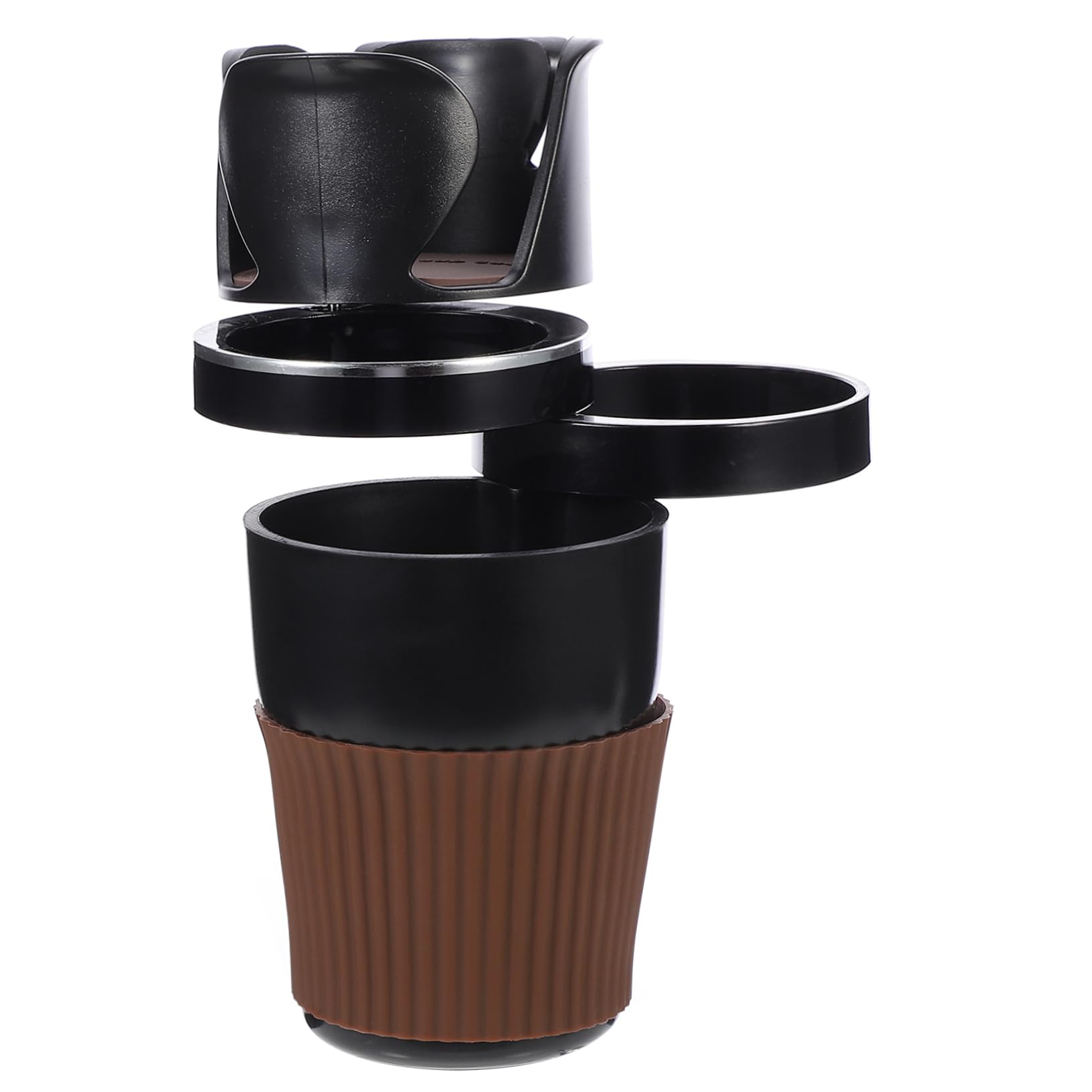 FELTECHELECTR Rotierende Wassertasse Getränk Flaschenhalter Extender Multifunktions Auto Tasse Halter von FELTECHELECTR