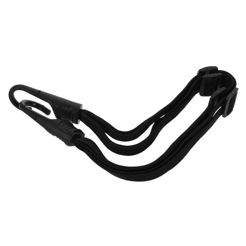 FELTECHELECTR Seil Gepäckgurt Haken Motorradgurte Bungee Netz Verstellbares Bungee Seil Visiertasche Lenkertasche Schnalle Für Netz Gummi Schwarz von FELTECHELECTR