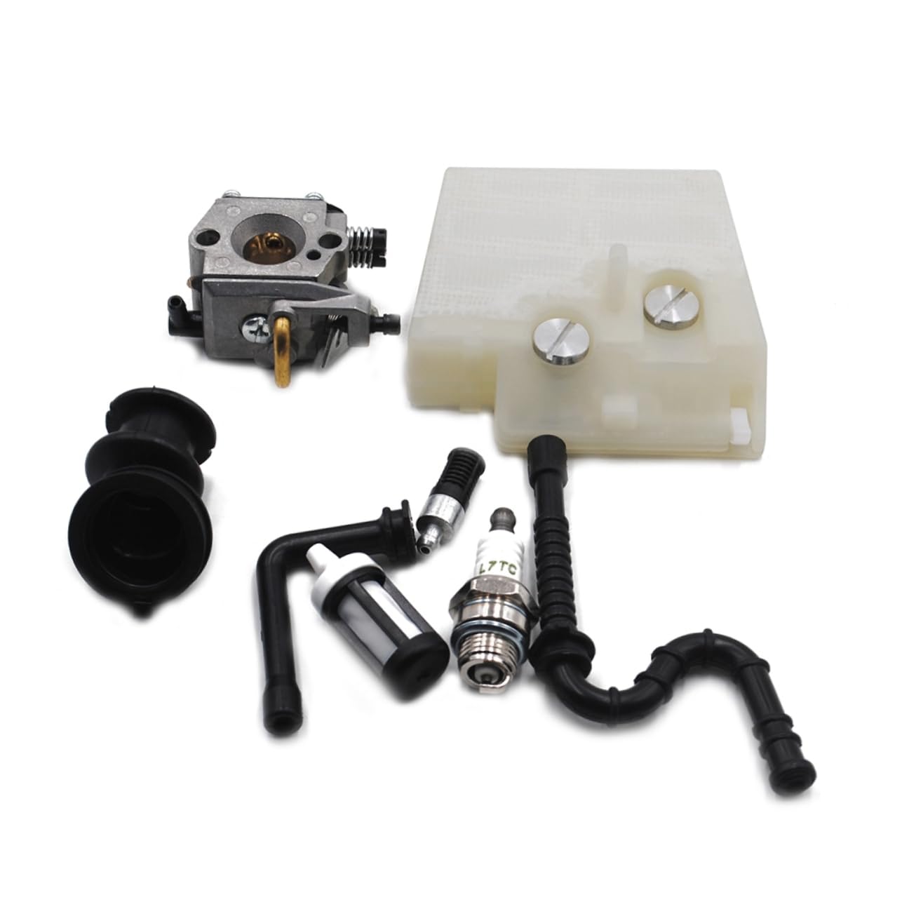 FELTECHELECTR Vergaser Vergaser Kit Für MS260/024 Hochwertiges Ersatzteil Für Optimale Motorleistung Inklusive Montageschrauben Und Detaillierter Anleitung Zur Einfachen Installation von FELTECHELECTR