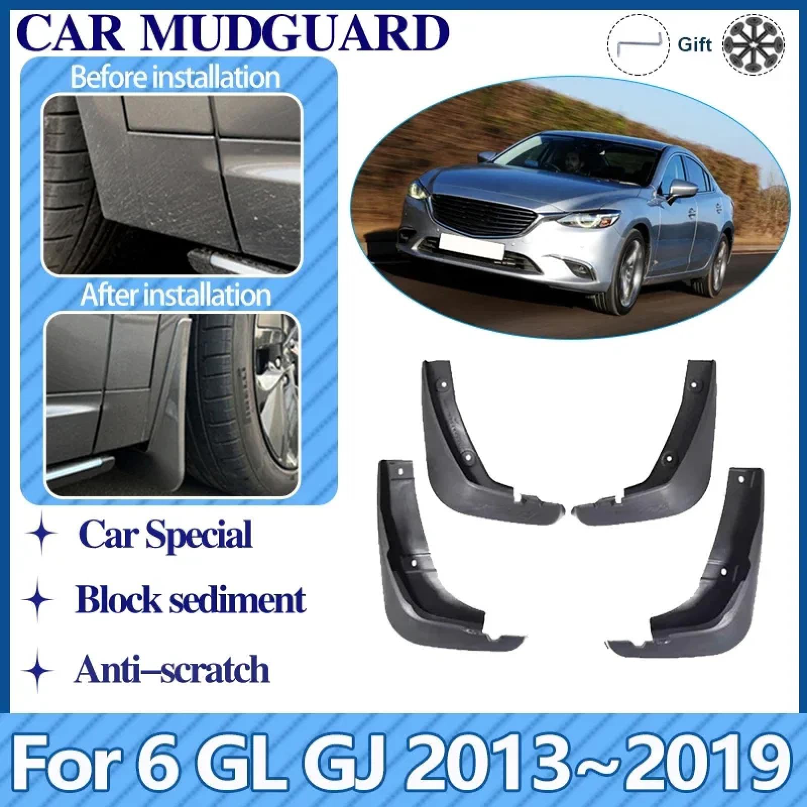 Schmutzfänger Spritzschutz Für Mazda 6 Atenza Gl Gj 2013~2019 Anti-Splash Flaps Schmutzfänger von FEMNAPKN