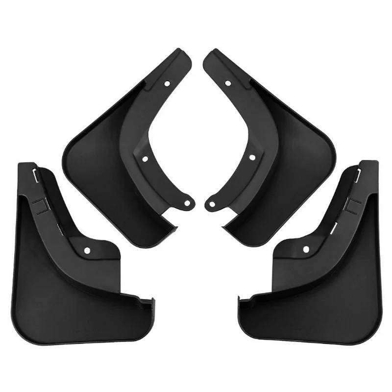 Schmutzfänger Spritzschutz Für Tesla Modell 3 2024-4 Pcs Abs Kunststoff Auto Kotflügel Splash Guards Vorne Hinten Kotflügel von FEMNAPKN