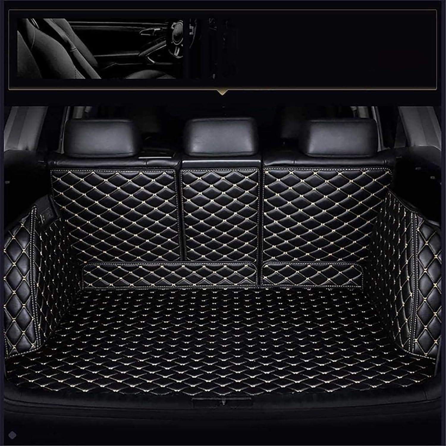 Kofferraummatte Auto für Land Rover Range Rover Sport 2014-2017 (5 seats), Kratzfest und verschleißfest Kofferraum Schutzmatte Cargo Liner Tray Zubehö von FENGJP