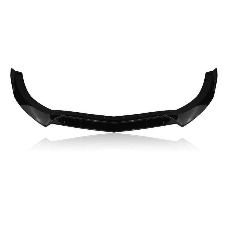 Front Spoiler Lippe Frontschürze Spoiler Lippe Für Benz Für CLS Klasse Für W218 2015-2018 Für CLS400 Für CLS500 Für CLS550 Auto-Splitter Lippe Klinge Auto Frontspoiler (Color : Glänzend schwarz) von FERFXN