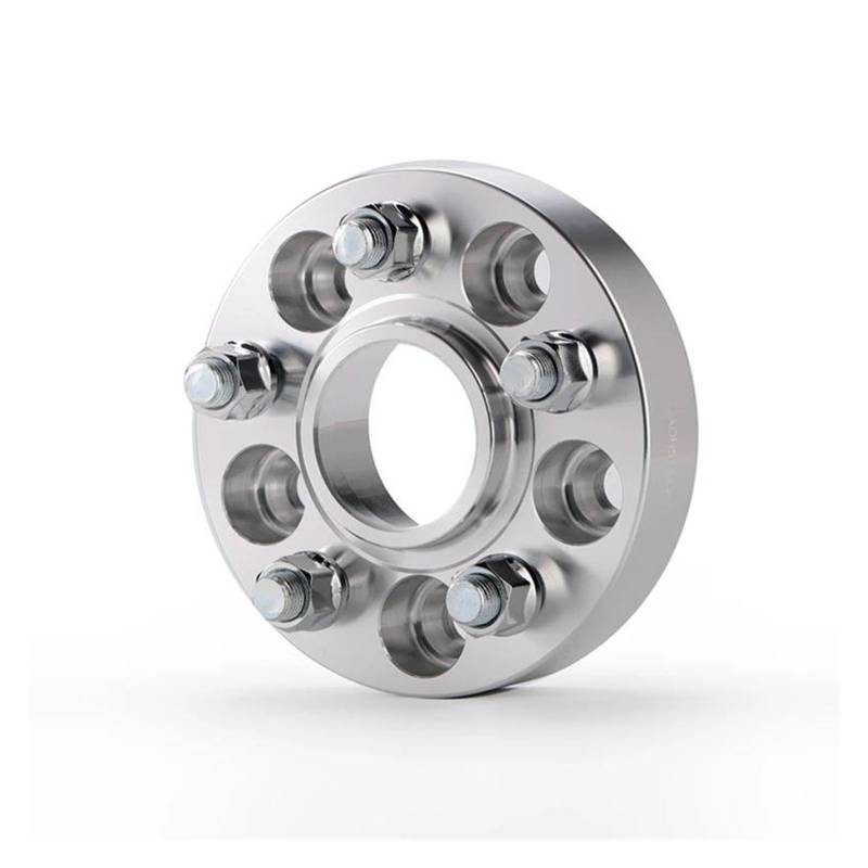 Spurverbreiterung 1 Stück PCD 5x114,3 CB 60,1mm Rad Spacer Adapter Für Lexus ES GS HS IST LS NX RC RX Wheel Spacers(25mm silver) von FERFXN