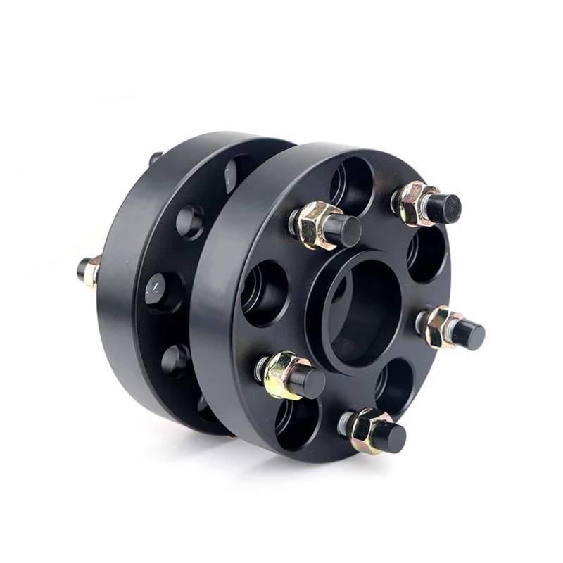 Spurverbreiterung 2 Stück 15/20/25/30mm 5x10 0 56,1mm Spurverbreiterungen Adapter 5 Lug Für SUBARU Für BRZ Für Lmpreza Für XV Für G4 Wheel Spacers(25mm black) von FERFXN