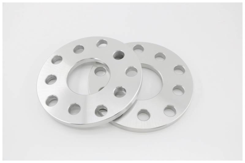 Spurverbreiterung 2 Stück 5x100mm/5x112 Billet HubCentric Spurverbreiterungen 3/5/7/8/9/10mm Dicke 57,1mm Nabenbohrung Felgenzubehör Wheel Spacers(5MM) von FERFXN