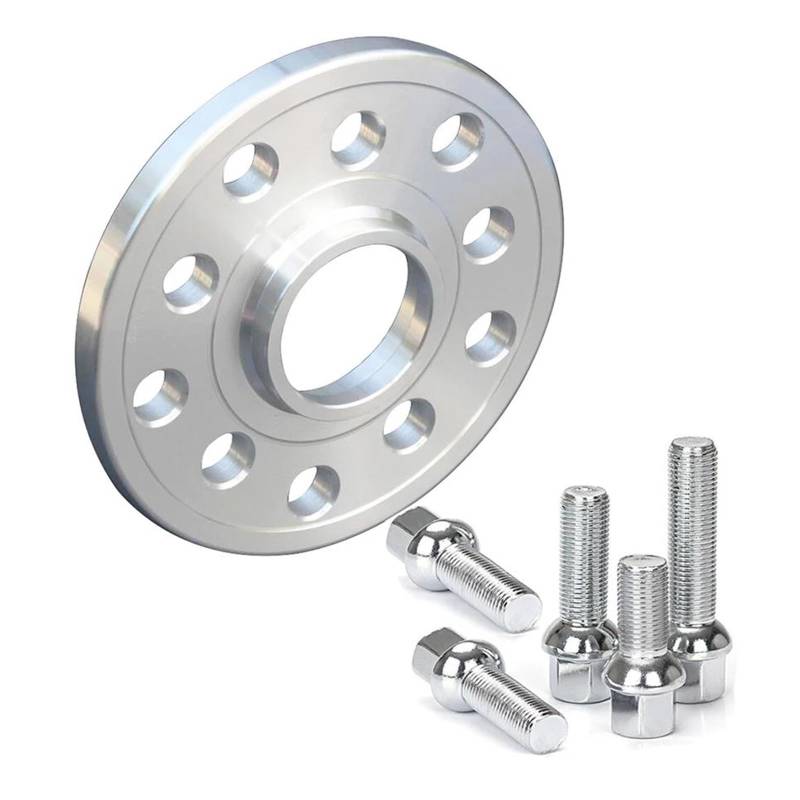 Spurverbreiterung 2 Teile/los: 15mm/20mm Spurverbreiterungen 5x100 5x11 2 57,1mm Centric Radnaben-Distanzscheiben Für Q3 11-15 Radschrauben 14X1,5 Wheel Spacers(20mmspacer45mmbolts) von FERFXN