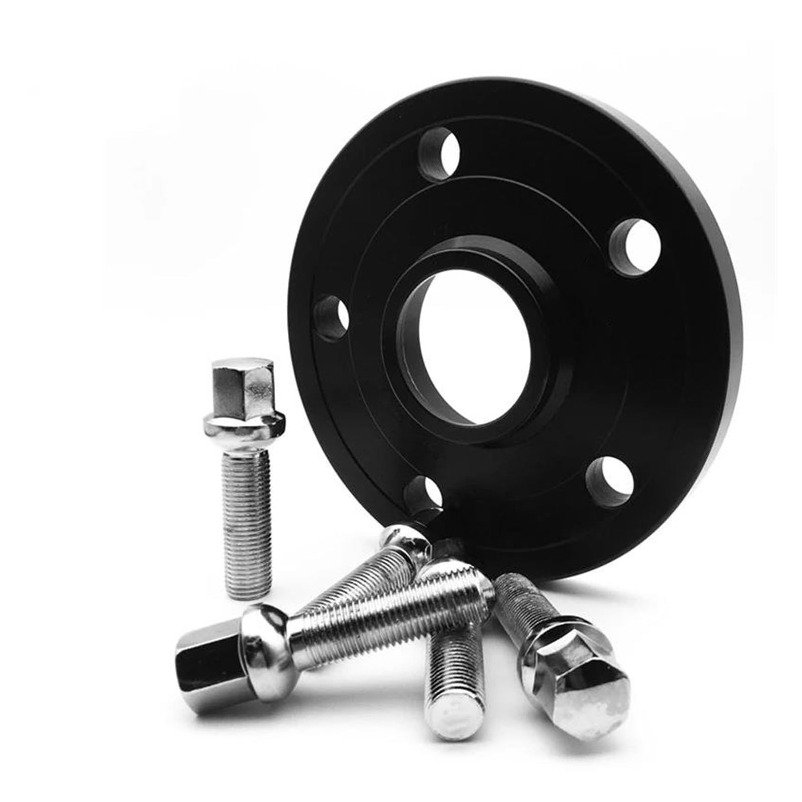 Spurverbreiterung Spurverbreiterung Adapter PCD 5x108 CB 65,1mm Für Peugeot 308 3008 407 2 Stück (1 Paar) Wheel Spacers(Black 20mm) von FERFXN