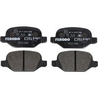 Bremsbelagsatz FERODO Performance FDS1349, Hinten von Ferodo