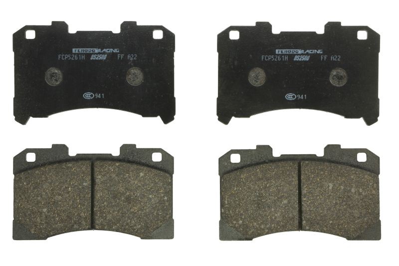 FERODO Bremsbelagsatz TOYOTA FCP5261H 0446552370 Bremsbeläge,Bremsklötze,Bremssteine,Bremsbeläge & Bremsbelagsatz,Bremsklötze & Bremsbelagsatz von FERODO