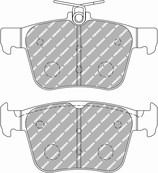 FERODO Bremsbelagsatz VW,AUDI,SKODA FCP4697H 5Q0698451Q,8Q0698451N,8V0698451 5Q0698451AF,JZW698601BF,5Q0698451C,8V0698451B,5Q0698451AK,8V0698491B von FERODO