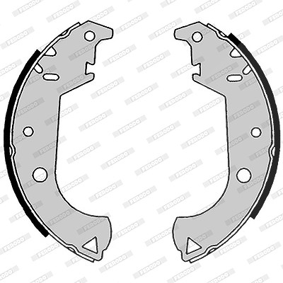 Ferodo Bremsbackensatz [Hersteller-Nr. FSB4187] für Cadillac, Fiat von FERODO