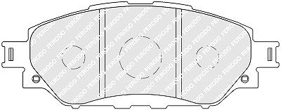 Ferodo Bremsbelagsatz, Scheibenbremse [Hersteller-Nr. FDB4936] für Toyota von FERODO