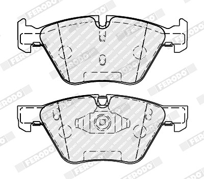 Ferodo Bremsbelagsatz, Scheibenbremse [Hersteller-Nr. FDB5178] für BMW von FERODO