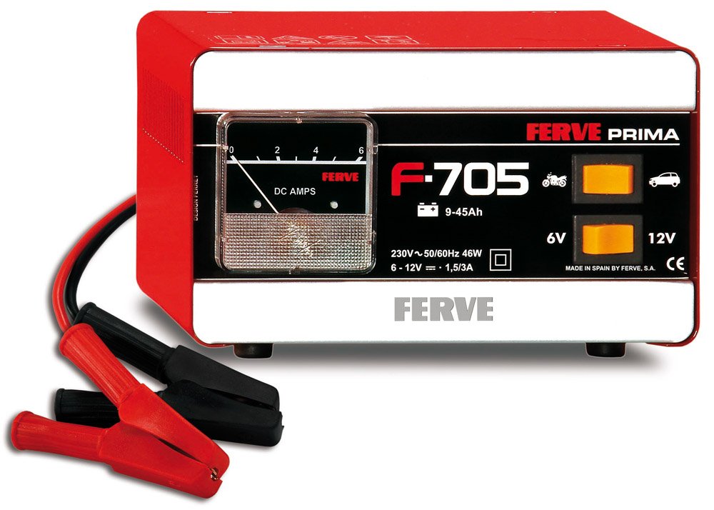 FERVE Batterieladegerät, 10-50 Ah, 6-12 V von FERVE