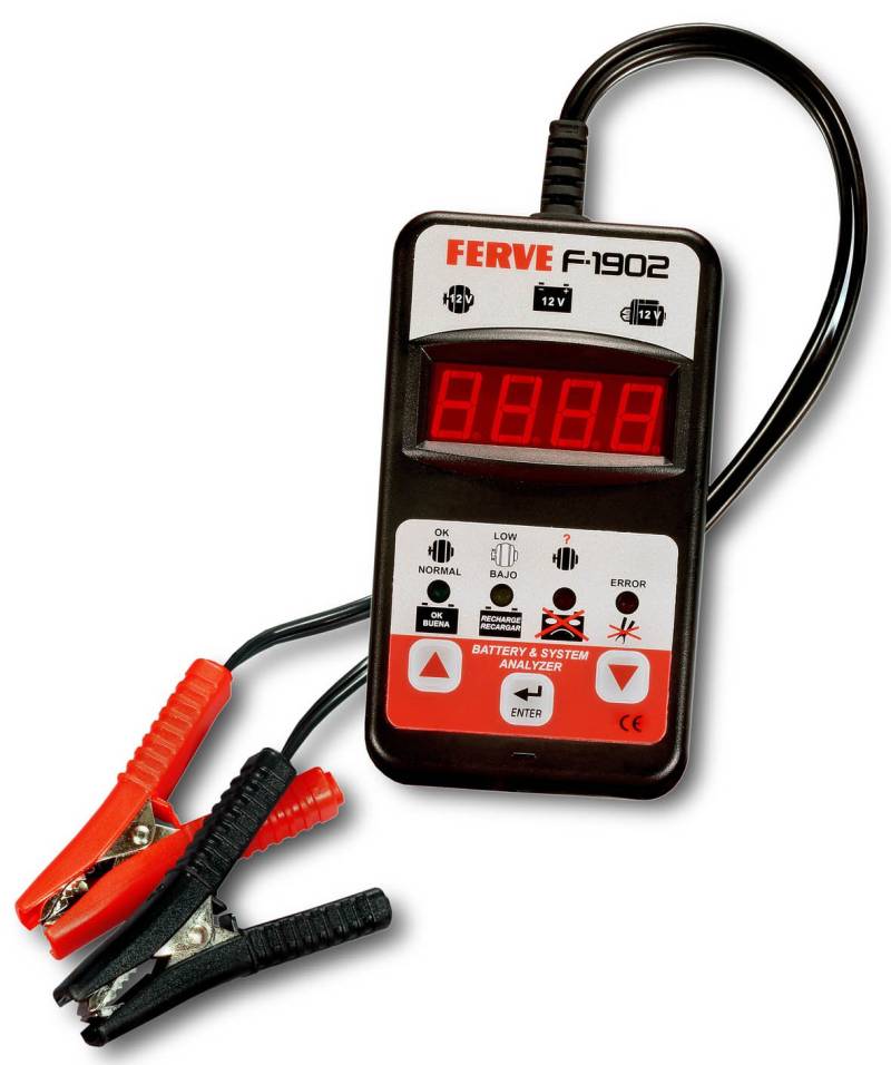 FERVE f-1902 Analysegerät 12 V Akku-, Boot-Generatoren und Motoren von FERVE