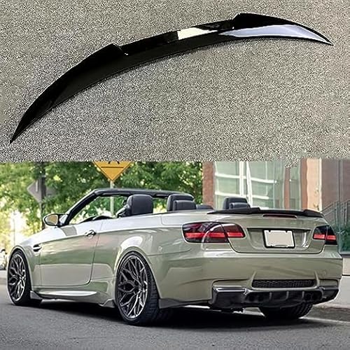 Heckflügel Lippe Kofferraumspoiler für BMW E93 335i M3 Cabriolet 2007-2013, Hinten Stamm Spoiler Dauerhaft Kratzfest Auto Heckspoiler,A von FERY