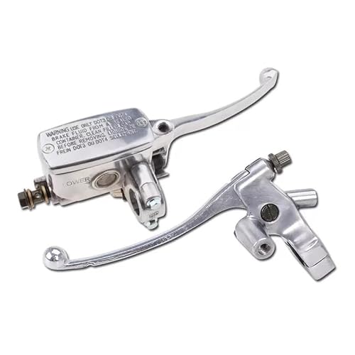 Handgriffbremshebel 1''25mm Kupplung Hebel Spiegel Sitz Hydraulische Hauptbremszylinder Für Magna Für Steed VLX Für Schatten 250 400 600 750 VT600 VT750 von FESOKSEJ