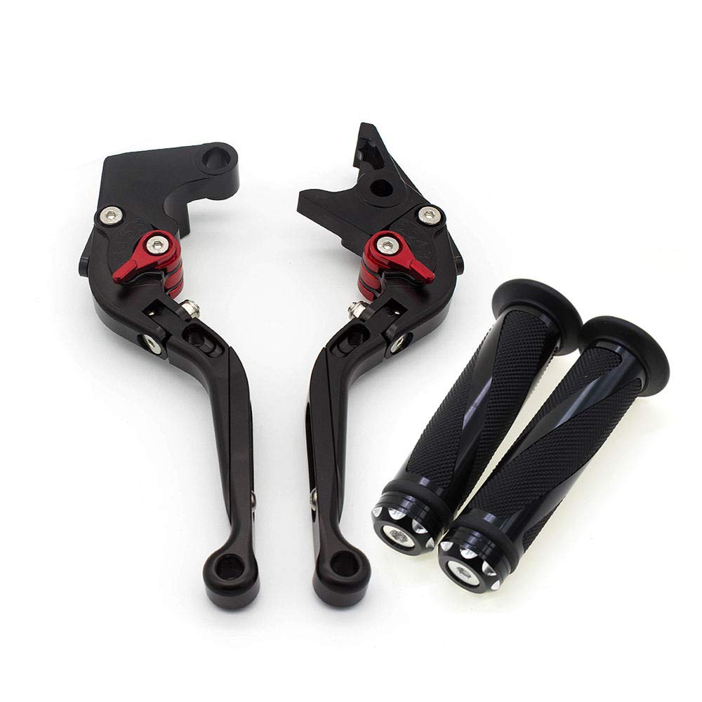 Handgriffbremshebel Für YA&MAHA Für YZFR125 Für YZF R125 R 125 2008–2013, CNC-verstellbar, Klappbar, Ausziehbar, Motorrad-Bremskupplungshebel Und Griffgriffe von FESOKSEJ