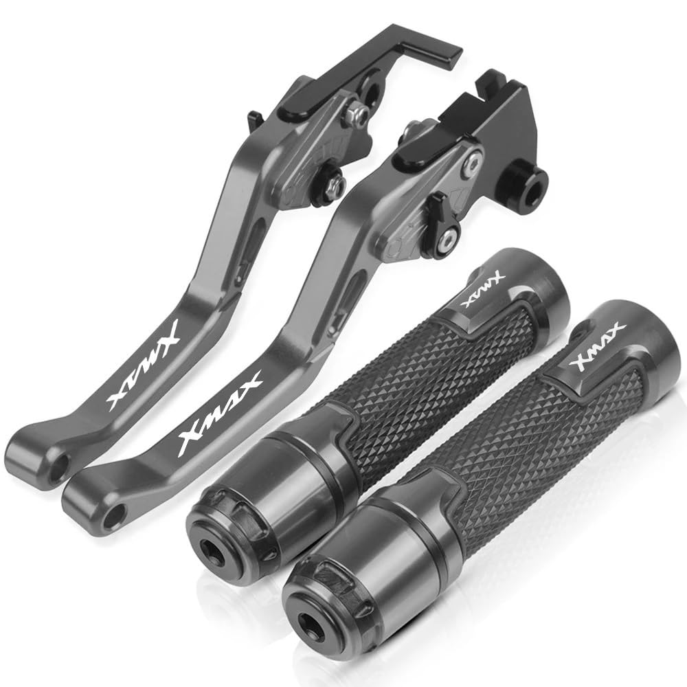 Handgriffbremshebel Motorrad Aluminium Roller Bremse Kupplung Hebel Lenker Griffe Für YA&MAHA Xmax 125 X-MAX XMAX125/200/250/400 alle Jahre von FESOKSEJ