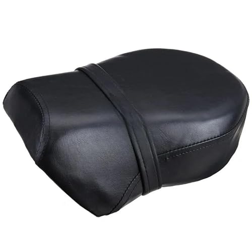 Motorrad Sitzbankbezug Motorrad Schwarz PU PU Hinten Passagier Sitz Sozius Kissen Pad Sitz Für Ha&rley Sportster Eisen XL 883 Nightster 1200 2007-15 Motorrad Sitzbezug von FESOKSEJ